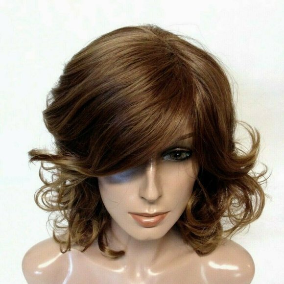 Medium Length Thick Wavy Brown/Auburn High main image 4